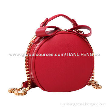 Ladies' Classical Elegant Leather Handbag